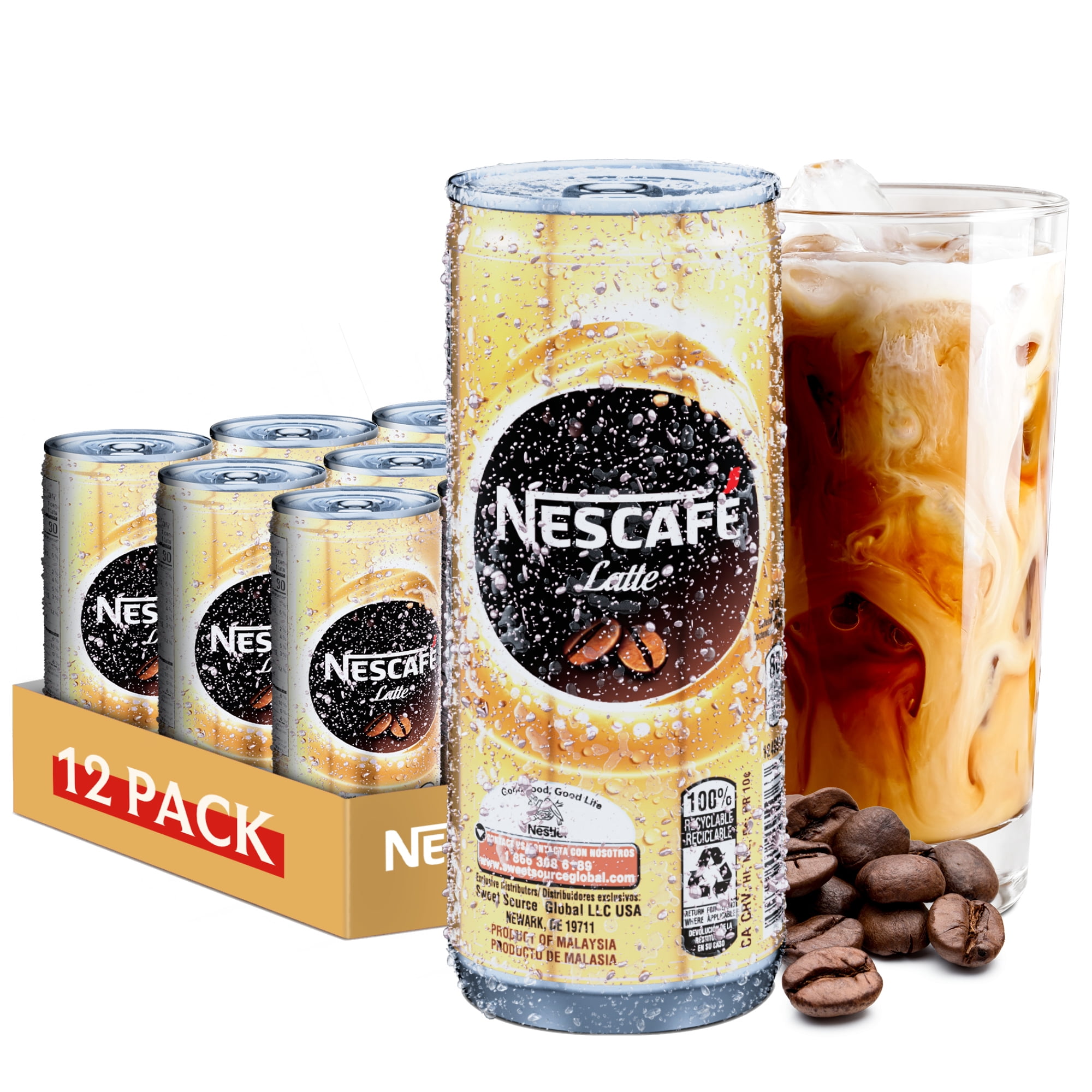 Nescafe - Brandclub - Nescafe Iced Coffee Drinks in Cans - 12 Pack