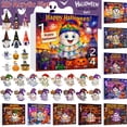 thumbnail image 2 of Halloween 2D/3D Print AI Hanging Ornaments Print Countdown 3D Hanging Ornament Set Christmas Tree Hanging Ornaments With 2D/3D Random Dolls Kids Stoplight Timer Retro Kitchen Clocks Wall Battery, 2 of 3