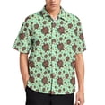 thumbnail image 2 of Blusas hawaianas con estampado 3D de tortugas marinas, camisas de playa con estampado 3D de estrellas de mar y animales para hombre, ropa de vacaciones, camisetas Y2k para hombre, 2 of 5