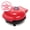 Red, variant on Dash Mini Maker Portable Grill Machine, 4in Cooking Surface, Red