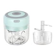 thumbnail image 1 of Mini amoladora de chili Master de ajo eléctrico 250ml / 150ml Combinado de comida vegetal automático Gadget de cocina accesorios para el hogar Verde Advancent  HA059913-02B, 1 of 7