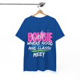 thumbnail image 5 of Bougie Trash Where Hood and Classy Meet - Unisex Cotton Tee, 5 of 7