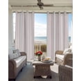 thumbnail image 5 of Pink Botanical Blackout Curtains Light Blocking Print Window Curtains, Modern Farmhouse Striped Thermal Insulated Window Drapes for Living Room Kitchen Cafe (2 Panels, 104"W x 63"L), 5 of 7