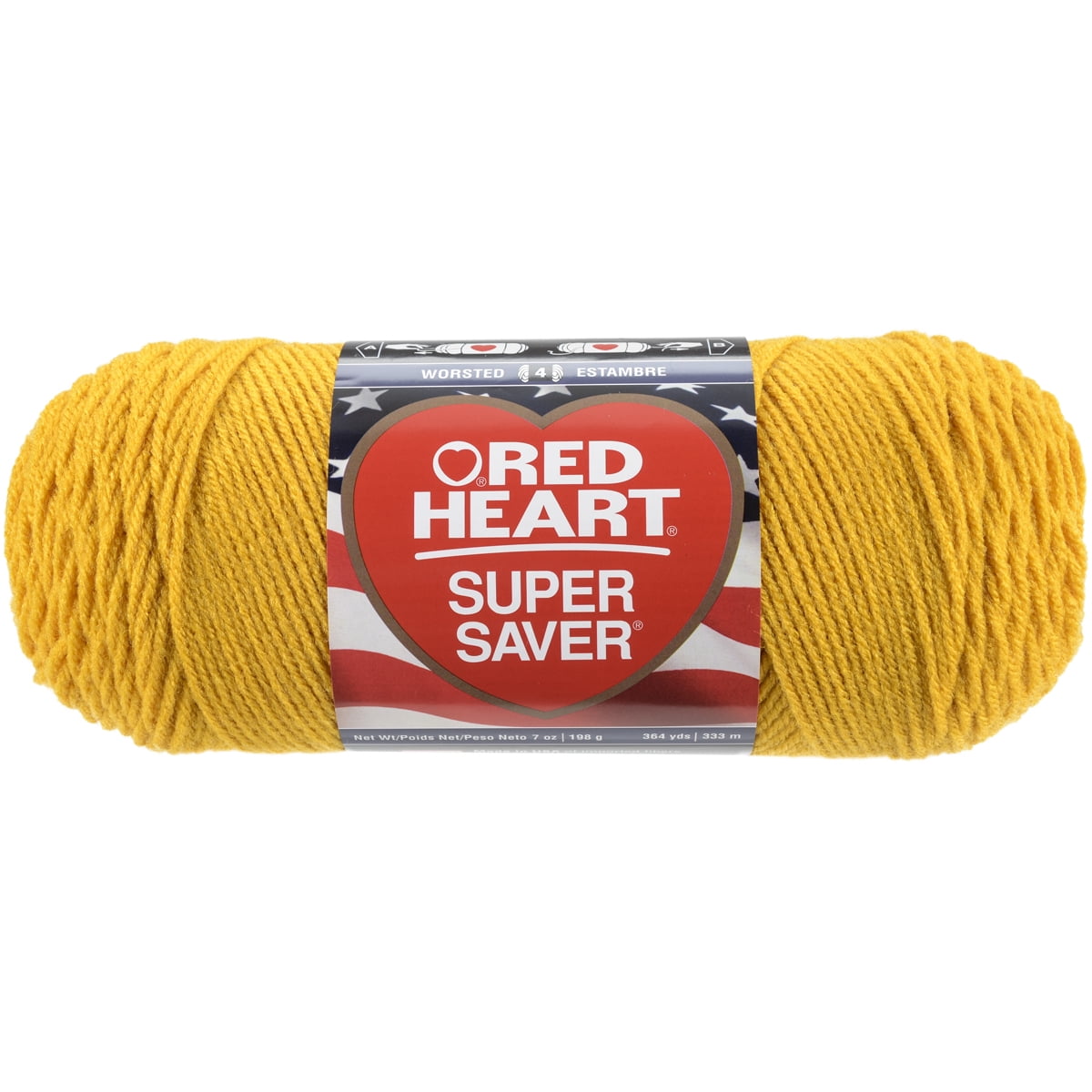 Red Heart Super Saver Yarn, Gold