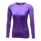 thumbnail image 1 of Minnieouse Camiseta con cuello redondo, ropa interior térmica básica, camiseta de manga larga de secado rápido, ropa térmica agradable para la piel, Prendas para la parte del cuerpo Violeta SG Minnieouse AP013225-09, 1 of 6