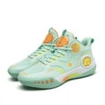 thumbnail image 3 of Bolognifi Men's High Top Basketball Shoes Ultra Lightweight Breathable Mesh Shock-absorbing Sole Suitable, 3 of 7