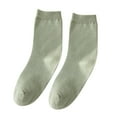 thumbnail image 4 of Women Fashion Solid 10 Pairs Of Comfortable Casual Stretch Socks Socks Size 13-15 Training Socks Women Running Toe Socks Young Girls Socks Odor Eliminator Socks Women Stocking Summer Eyes Socks Sock, 4 of 8