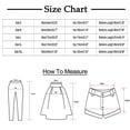 thumbnail image 5 of Pantalones de mezclilla afelpados Gibobby mujer pierna ancha informales irregulares Aqua M, 5 of 5