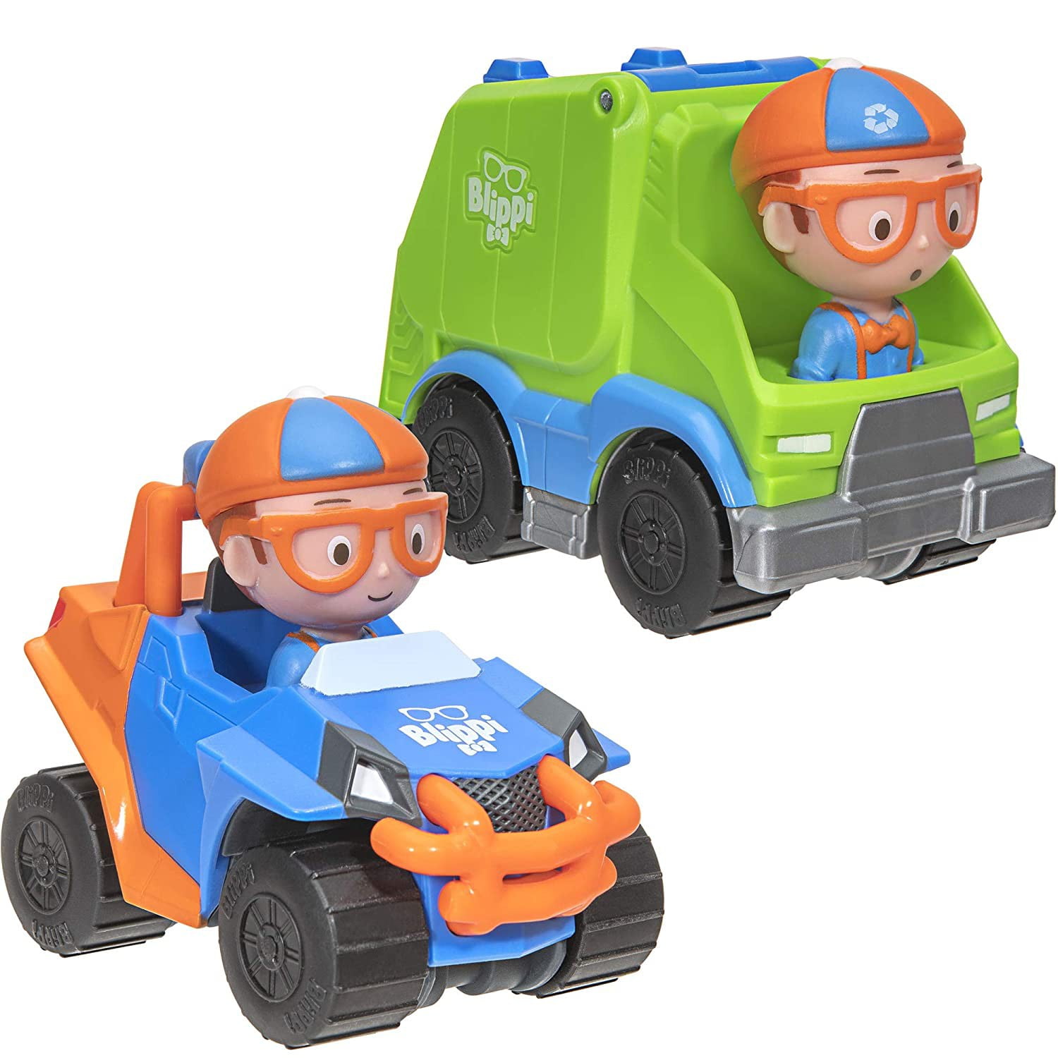 Blippi Mini Vehicles Including Excavator and Fire Truck Each With a Character for sale online 