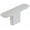 Matte White, variant on Schaub And Company 211035 Suave 2" Wide "T" Bar Smooth Curve Luxury Cabinet Bar Knob /