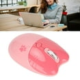 thumbnail image 1 of Computer Mouse, 2.4G BT Dual Mode  Mouse 800 1200 1600 Three  DPI Silent Cute Cartoon Cat Paw Mouse, 1 of 8