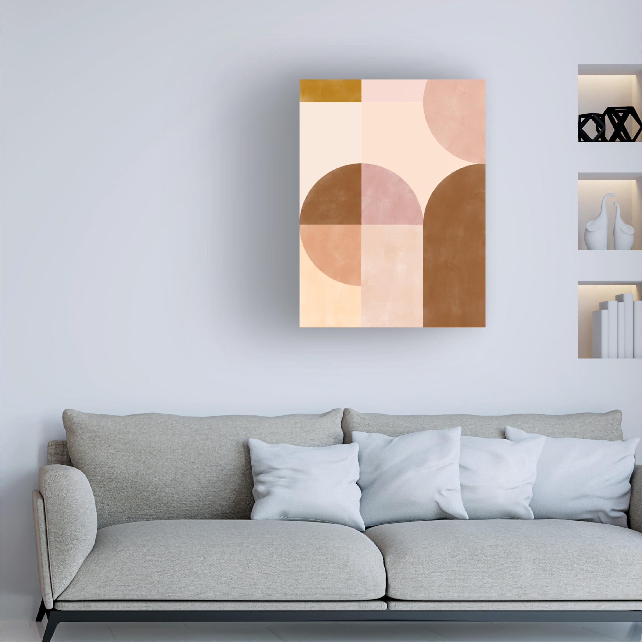 Trademark Fine Art Elena Ristova softpink36 Canvas Wall Art