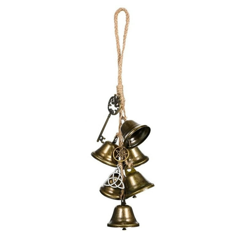 Witch Bells DIY Kit for Door Knob for Protection Witch Bell  Witchy Decor Hanging Witchcraft Decorations Witches Wind Chimes Decor  (Elegant Style, 44 Pcs) : Patio, Lawn & Garden