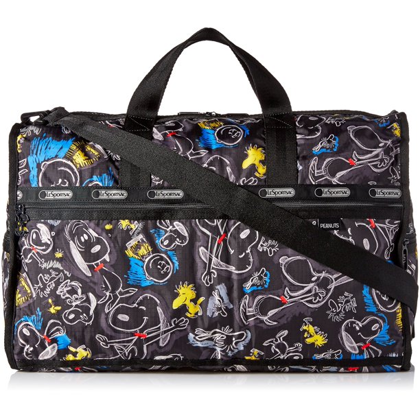 LeSportsac Large Weekender Handbag (Chalkboard Snoopy)