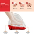 thumbnail image 5 of Giantex Foot Massager Machine, Electric Therapeutic Shiatsu Foot Calf Massager w/Kneading & Rolling for Foot & Ankle Pain, Red, 5 of 9