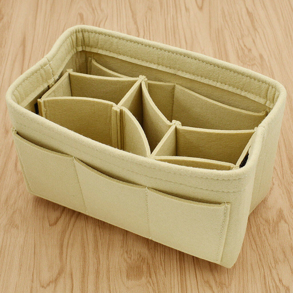 Felt Insert Organizer for Cosmetic Pouch GM Double Zip – GreenTag Inserts