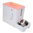 thumbnail image 1 of Distributeur de Nourriture pour Animaux, Récipient Multifonctionnel pour Nourriture Sèche avec Bol, Récipient de Stockage pour Nourriture pour Chats Intérieur Extérieur, 1 of 7
