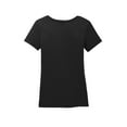 thumbnail image 6 of District Made Ladies Perfect Weight Scoop Tee-4XL (Jet Black), 6 of 6