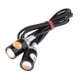 thumbnail image 4 of 1 SMD Motocicleta Coche Matrícula Stud Tornillo Lámpara de Luz , 4 piezas, 4 of 5