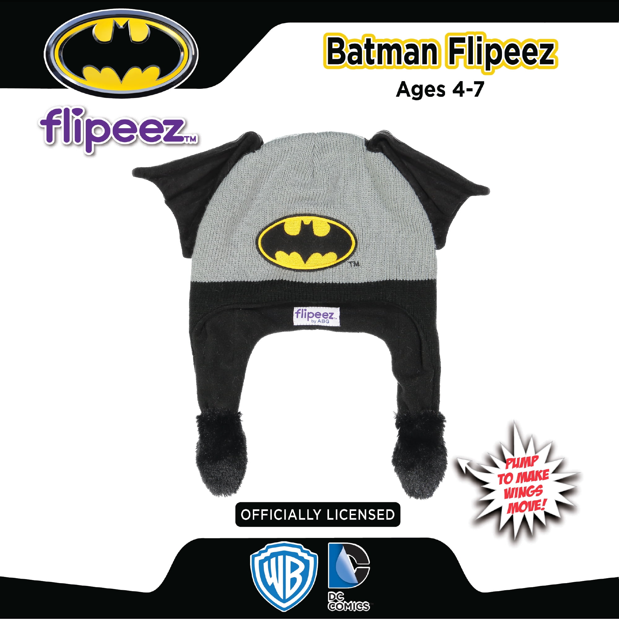 Boys Winter Hat, Batman Squeeze and 