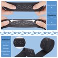 thumbnail image 4 of 6 Yards 2 Colors Flat Non-Slip Polyester Elastic Band with Epoxy Resin Mixed Color 38mm about 3 yards/color for DIY, 4 of 6