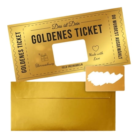 AOKAILA Scratch Off Ticket Scratch Off Tickets For Prizes Raffle Coupons Party Supply Bridal Shower Activity With Envelope And Stickers For Concert Wedding helpful