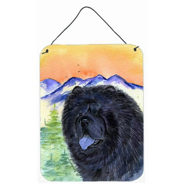 12 x 16 in. Chow Chow Aluminum Metal Wall & Door Hanging Prints