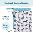 thumbnail image 4 of Wildkin Horse Dreams Wet Bag Set, Reusable Waterproof Bags for Swim, Gym, School & Travel Essentials, 4 of 8