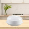 thumbnail image 3 of Vaporizador De Alimentos Redondo Para Microondas Vaporizador Sin BPA Blanco S 1 Nivel Sunnimix Vaporizador de microondas, 3 of 7