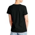 thumbnail image 4 of Hanes SL04 T-Shirt Nano-T pour Femmes Taille Small, Noir, 4 of 5