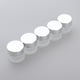 thumbnail image 3 of Paquete de 2-4 5x botellas de vidrio vacías, caja de tarros cosméticos para maquillaje, crema facial esencial 4 piezas, 3 of 8