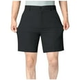 thumbnail image 2 of BXINGOHAI Men's Golf Shorts Casual Stretch Lightweight Work Dress Shorts Black,4XL, 2 of 6
