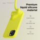 thumbnail image 3 of Funda Elago Liquid Silicone para iPhone 15 Plus, color amarillo neón, 3 of 7