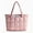 Light Pink, variant on Expandable Tote Bag for Women, Puffer Work Tote Handbag, Quilted Carry On Bag for Travel Gym Pink