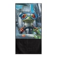 thumbnail image 2 of XYZCANDO Car Seat Towel Cover with Underwater Frog Art, Car Seat Protector for Post Workout Beach and Road Trips, 2 of 11