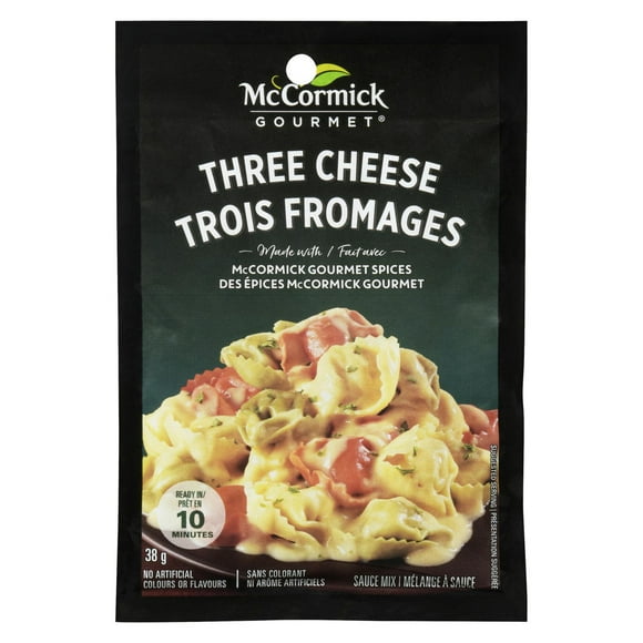 McCormick Gourmet, Premium Quality, Dry Sauce Mix, Three Cheese, 38g