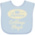 thumbnail image 3 of Inktastic Cribbage Player Vintage Superior Boys or Girls Baby Bib, 3 of 4