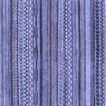 thumbnail image 1 of Ahgly Company Machine Washable Indoor Square Abstract Blue Modern Area Rugs, 6' Square, 1 of 4