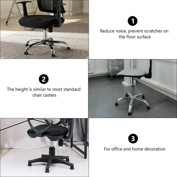 Pcs Foot Pad Office Chair Bell Glides for Carpeted Floors