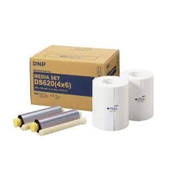 Medios de Sublimación DNP 4x6 para Impresora DS620A, 800 Impresiones