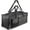 Black, variant on 130L 36" Gym Equipment Travel Duffle Bag W/Adjustable Strap & 7 Compartments. for Soccer Baseball Basketball Hockey Football, Team Coaches &