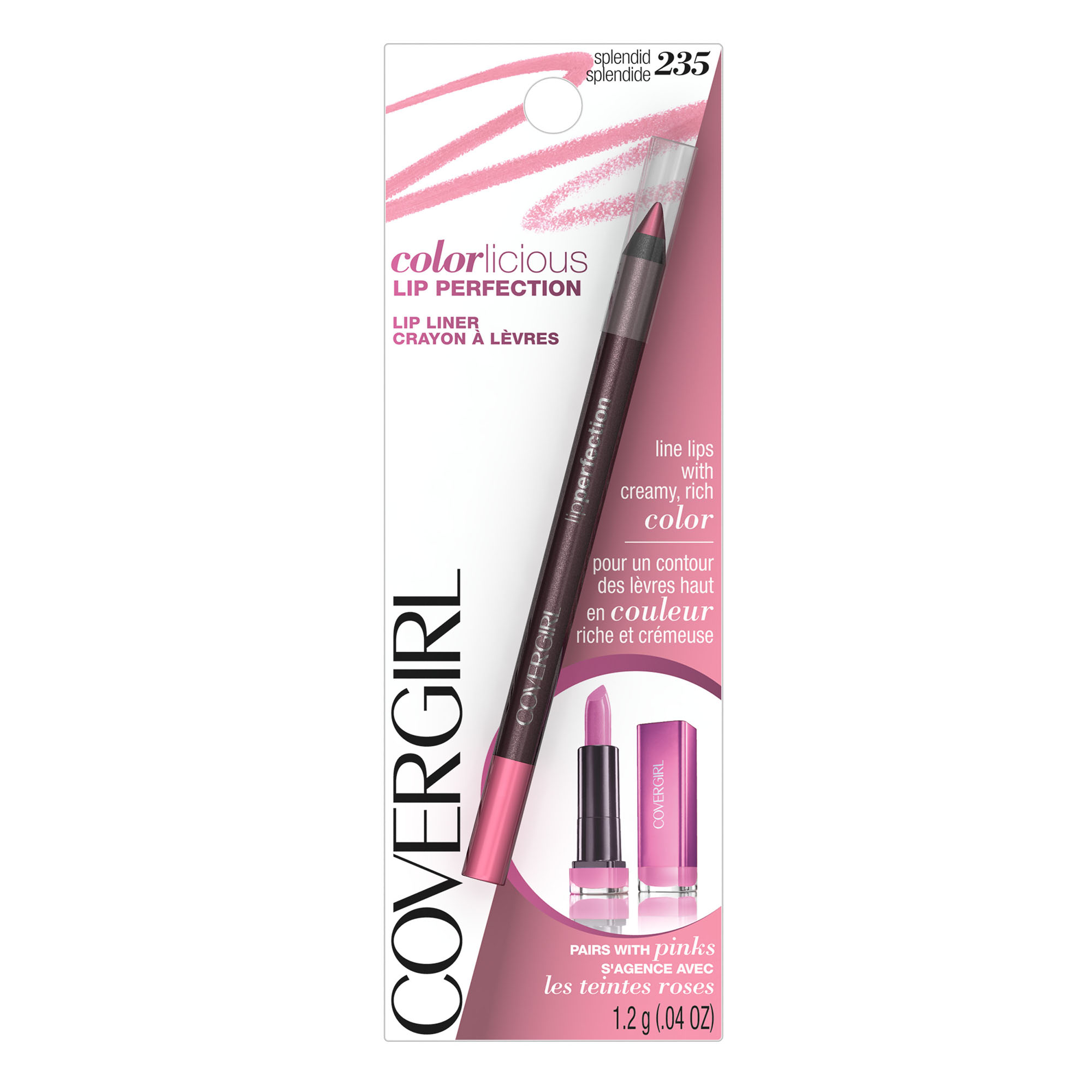 COVERGIRL Colorlicious Lip Perfection Lip Liner, Splendid - image 3 of 4