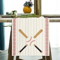 thumbnail image 5 of Camino de mesa con diseño de cancha de fútbol americano, decoración para fiesta de cumpleaños, fútbol americano, decoración para mesa de cocina, comedor, casa de campo, 13 x 72 pulgadas, 5 of 5