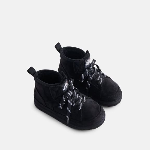 Airwalk Little and Big Boys' Faux Suede Sneaker Boots