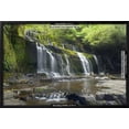 thumbnail image 3 of Purakaunui Falls Beautiful Waterfall Within Dense, Framed Art Print Wall Art Sold by Art.Com, 3 of 6