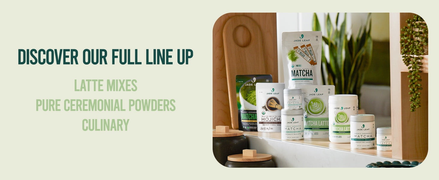 Jade Leaf Organic Matcha Powder, Culinary Grade, 16 oz Pouch