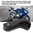 thumbnail image 3 of ATTOE Pair of 10mm Motorcycle Frame Slider Crash Falling Pad Protectors for Suzuki GSX-R600 GSX-R750-0813, 3 of 5