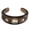 black transparent co, variant on Handcrafted Resin Bangle with Rhinestones Accessory Open Adjustable Wristband Jewelry For Everyday Wear