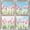 A, variant on Sm:)e Tulips Floral Spring Window Stickers 4 Sheets 54PCS, Glass Home Classroom Office Shop Display Decoration Reusable Party Supplies