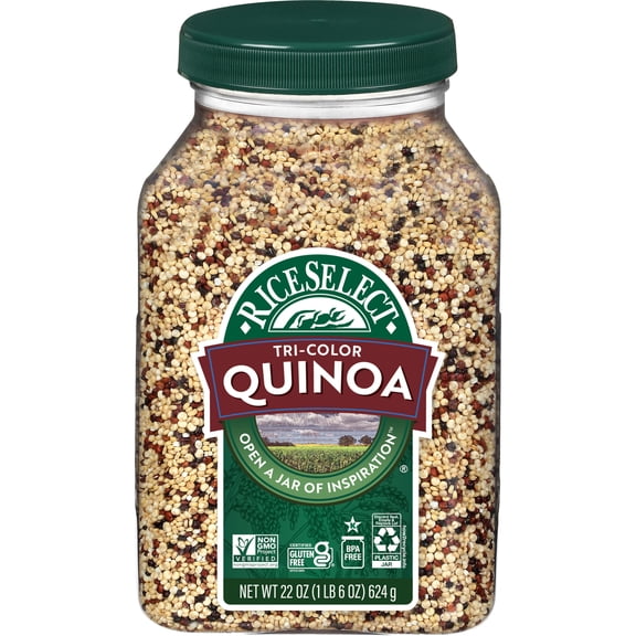 RiceSelect® Tri-Color Quinoa, Gluten-Free, Non-GMO, 22 oz